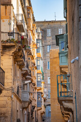 Fototapeta na wymiar View of Valletta, the capital of Malta