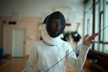 Fencing sport