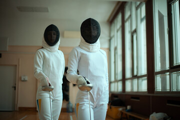 Fencing sport