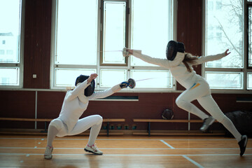 Fencing sport