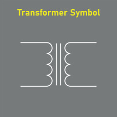 Iron core transformer symbol. Physics resources for teachers and students.