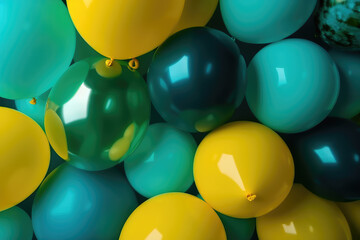 colorful balloons background