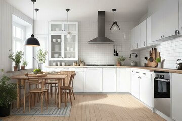 kitchen scandinavian-style interior design