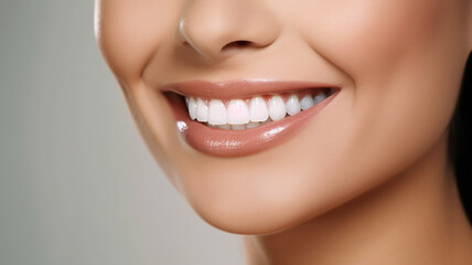 Obraz premium close up of a person smiling