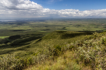 One of parasitic craters of Longonot volcano, Kenya