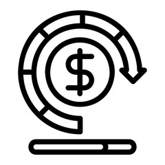 performance money line icon