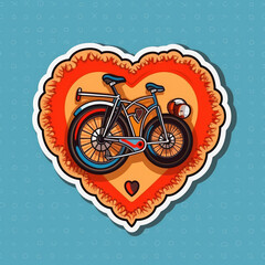 June 3 - World bicycle day stickers