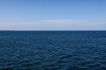 blue sky and sea
