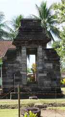 Plumbangan Temple. This temple is a relic of Majapahit in the form of a Paduraksa gate with a...