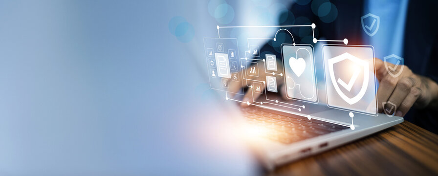 investment for future insurance concept health insurance, life insurance , home insurance. Insurance concept