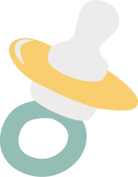 baby pacifier illustration 
