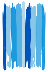 Blue Brush Strokes Paint Brush Artwork