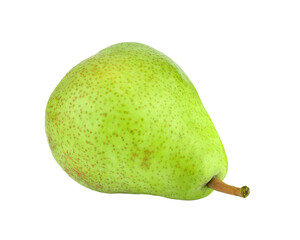 green pears isolated on  transparent png