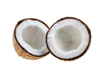 coconut isolated on transparent png