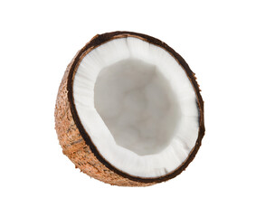 coconut isolated on transparent png