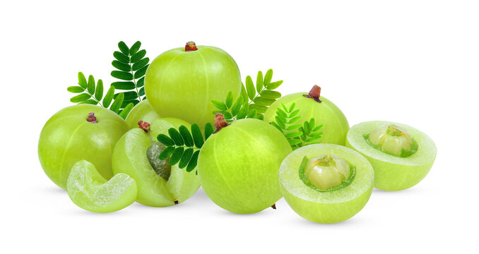 Indian gooseberry isolated on transparent png