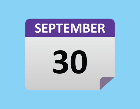 30 September" Images – Browse 195 Stock Photos, Vectors, and Video | Adobe  Stock