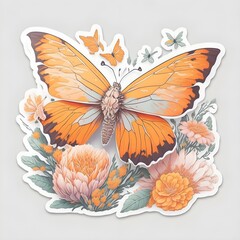 Butterfly - Orange - 2