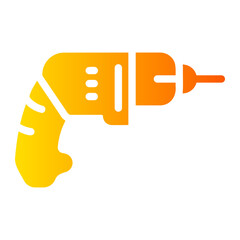 drilling machine Gradient icon