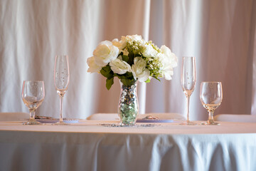 a place for the bride and groom