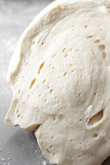 levitating cut dough