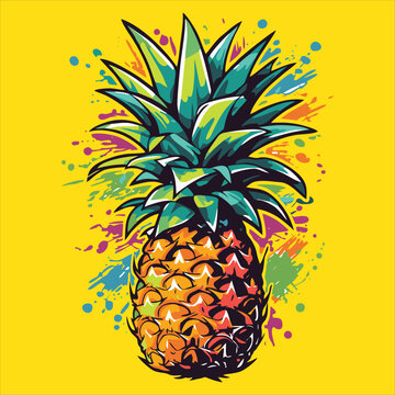 Pineapple design for your artwork