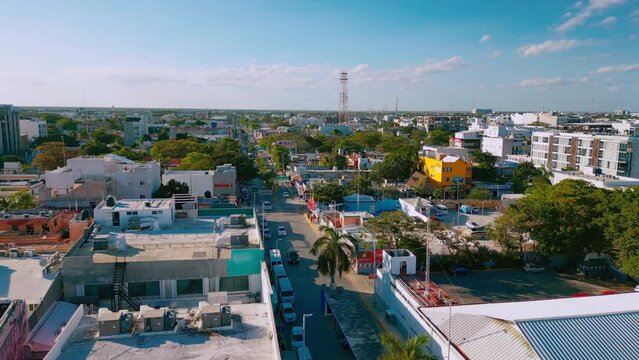 Playa del Carmen and coastal resort town in Mexico, the Yucatán Peninsula's Riviera Maya strip of Caribbean shoreline