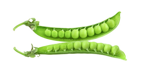 Green peas on transparent png