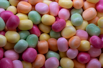 Colorful candy, background material