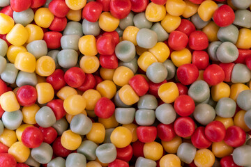 Fototapeta na wymiar Colorful candy, background material