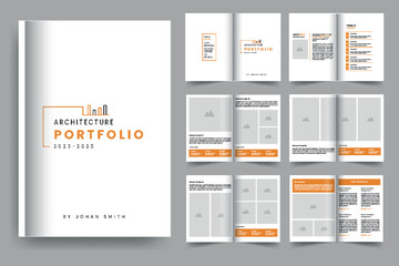 Architecture portfolio interior portfolio design portfolio photography brochure portfolio template design