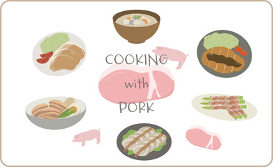 豚肉イラスト