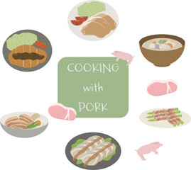 豚肉イラスト