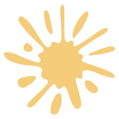 Obraz premium Ink Splash Shape