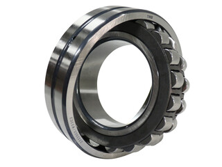 Bearings for gearboxes in cars, boats and more, isolated on white background