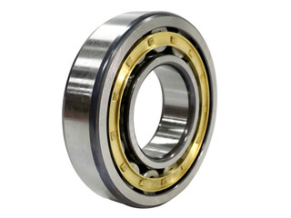 Bearings for gearboxes in cars, boats and more, isolated on white background