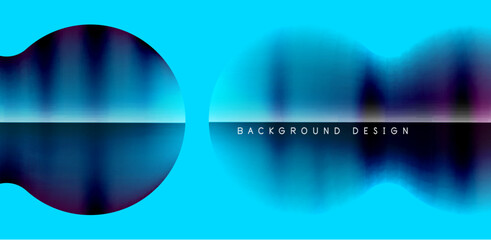 Colorful bubble abstract background with shadow effects. Minimalist geometric vector Illustration For Wallpaper, Banner, Background, Card, Book Illustration, landing page