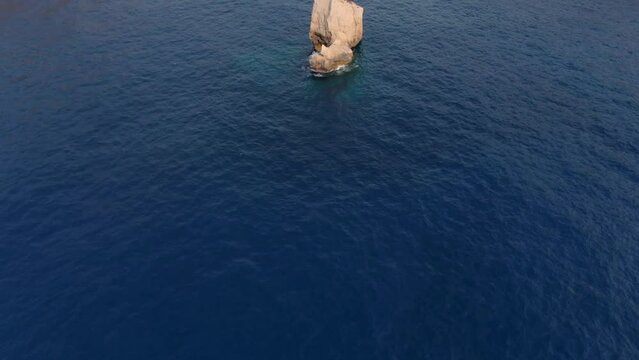 Ibiza Cala Benirras con Drone