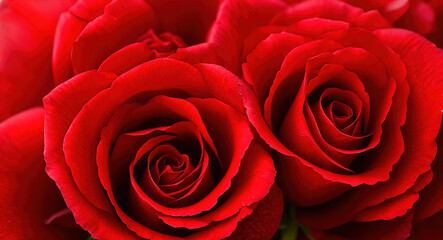 Red Roses Flower Background | AI Generated 