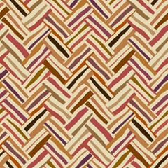 Seamless vector image. Beige herringbone geometric pattern . Tribal native style. Vector image