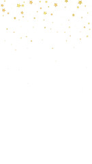 Magic stars vector overlay.  Gold stars scattered