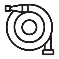 water hose line icon