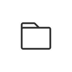 documents folders clipboards line icons