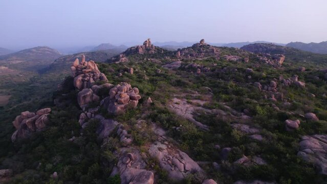The large Deccan Plateau of the Indian Subcontinent is located between the Western Ghats and the Eastern Ghats, and is loosely defined as the peninsular region between these ranges that is south 