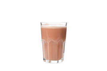 PNG, Chocolate milkshake isolated on white background
