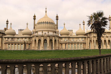 Exotisches Kleinod in Brighton; Royal Pavilion (Ostseite)