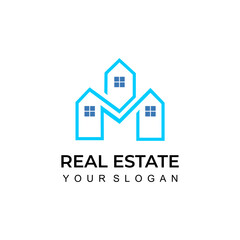 urban real estate logo design