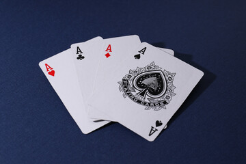 Concept of gambling, Poker gambling game, accessories for poker