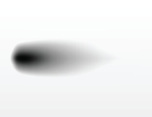 Shadow effect. Realistic blurred edges shadow of isolated template. Oval drop shadow for any vector objects