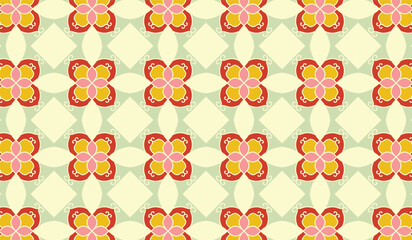 Vector geometric diagonal fabric waves seamless texture. Cream background